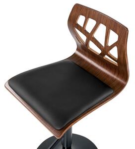 Barová stolička Petza (tmavé drevo). Vlastná spoľahlivá doprava až k Vám domov. 1080300