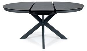 Jedálenský stôl PURTU sivá/čierna