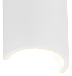 Moderné nástenné svietidlo biele vrátane WiFi G9 - Colja Novo