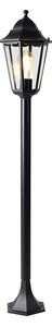 Elegantné stojace vonkajšie svietidlo čierne 120 cm vrátane WiFi ST64 - Havana