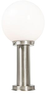 Inteligentný vonkajší lampový stĺp z nerezovej ocele 50 cm vrátane WiFi A60 - Sfera