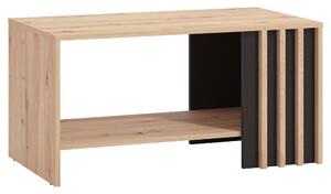 KONFERENČNÝ STOLÍK, čierna, dub artisan, kompozitné drevo, 90/49,5/45 cm Hom`in - Obývacie zostavy