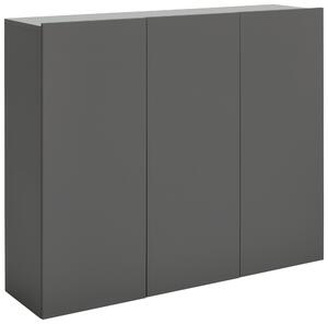 ZÁVESNÁ SKRINKA NA TOPÁNKY, antracitová, 120/100/34 cm Hom`in - Predsieňové programy, Online Only