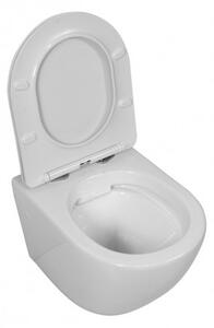 LAVITA SINTO set 2v1- závesná WC misa Rim+ + WC sedátko Slim so SoftClose biela