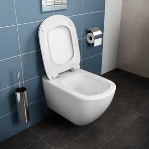 Ideal Standard Tesi SET WC 5v1 misa WC + sedátko T354601+ nárdž pre závesné WC + uchytenie + biele 2-činné tlačítko, 414394