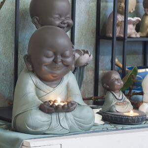 Sochy Signes Grimalt Usmievajúci Sa Budha S T Svetlom