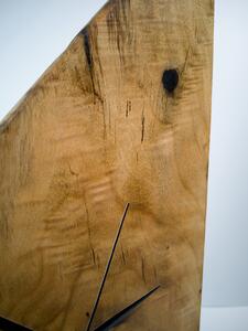 TIMMER wood decor Triangle - Topoľové drevené hodiny