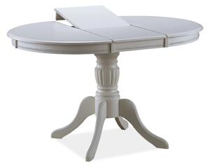 Najlacnejsinabytok OLIVIA jedálenský stôl rozkladací, biely