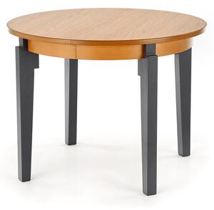 Jedálenský stôl SURBES dub medový/grafitová