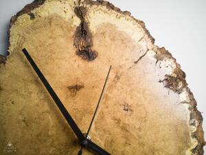 TIMMER wood decor Burl - Agátové drevené hodiny