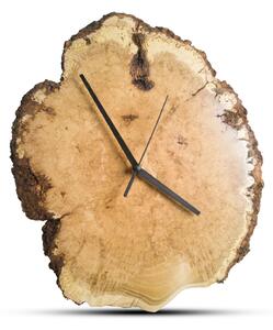 TIMMER wood decor Burl - Agátové drevené hodiny