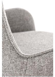 Jedálenská stolička SCK-481 sivá/čierna