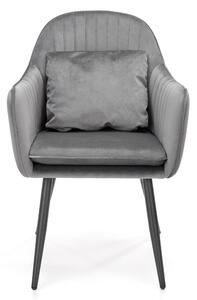 Jedálenská stolička SCK-464 sivá/čierna