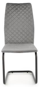 Jedálenská stolička SCK-444 sivá/čierna