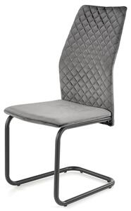 Jedálenská stolička SCK-444 sivá/čierna