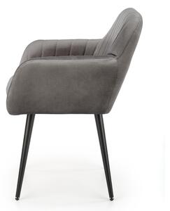Jedálenská stolička SCK-429 sivá/čierna