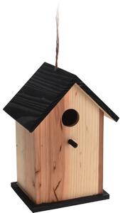 Vtáčia búdka Bird house hnedá, 15,5 x 13 x 22 cm
