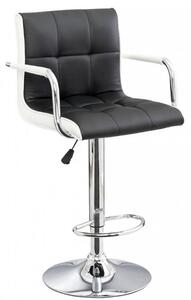 Barová stolička Hawaj CL-3331 | čierna / biela