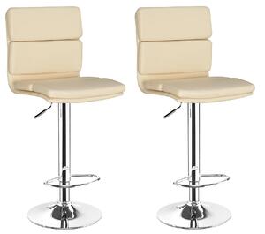 2x Barová stolička Hawaj CL-7006-2 | krémová