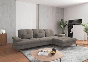 ROHOVÁ SEDAČKA, textil, bahenná hnedá Sit & More - Sedačky, Online Only
