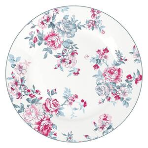 Isabelle Rose Porcelánový tanier s motívom ruží - 19 cm