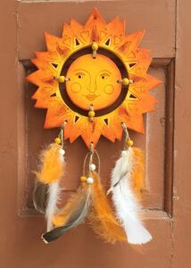 Sluníčko indiánské pro štěstí Keramika Andreas