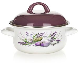 Smaltovaný kastról Lavender, BANQUET 1,4 l
