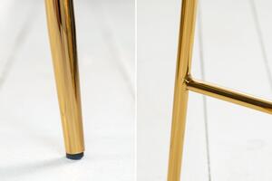 Nemecký výrobca Dizajnová barová stolička Scandinavia altrosa Gold - staroružová