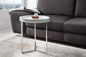 Nemecký výrobca Štýlový konferenčný stolík Modul - odnímateľný, 40 cm biely