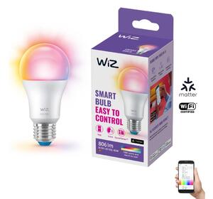 WiZ LED RGB Stmievateľná žiarovka A60 E27/8,5W/230V 2200-6500K Wi-Fi - WiZ WI0140 + záruka 3 roky zadarmo