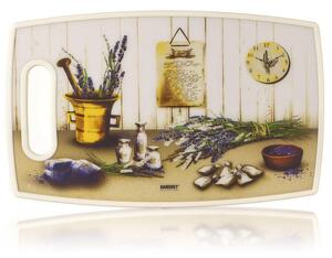 Banquet Plastová doska na krájanie LAVENDER 36 x 22 cm
