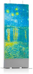 Flatyz Fine Art Vincent Van Gogh Starry Night Over The Rhone dekoratívna sviečka 6x15 cm