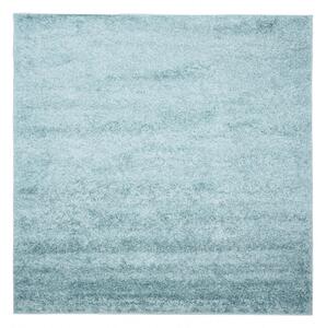 Kusový koberec Shaggy Parba svetlo modrý štvorec 200x200cm