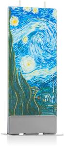 Flatyz Fine Art The Starry Night dekoratívna sviečka 6x15 cm