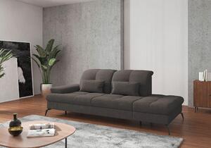 LEŇOŠKA, textil, grafitová Sit & More - Online Only obývacie izby, Online Only