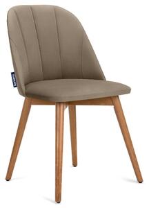 Konsimo Sp. z o.o. Sp. k. Jedálenská stolička BAKERI 86x48 cm béžová/buk KO0073 + záruka 3 roky zadarmo