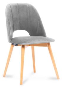Konsimo Sp. z o.o. Sp. k. Jedálenská stolička TINO 86x48 cm šedá/svetlý dub KO0096 + záruka 3 roky zadarmo
