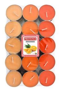 Provence Čajová sviečka PROVENCE 30ks pomaranč
