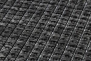 Kusový koberec Duhra čierny 60x100cm