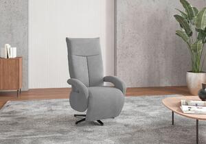 KRESLO, textil, sivá Sit & More - Online Only obývacie izby, Online Only