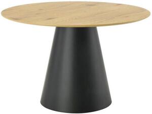 JEDÁLENSKÝ STÔL, čierna, farba duba, 120/120/75 cm P & B - Stoly, Online Only