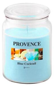 Provence Vonná sviečka v skle PROVENCE 95 hodín Blue Cocktail