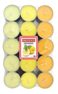Provence Čajová sviečka PROVENCE 30ks citrón