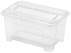 Heidrun Plastový úložný box s vekom HEIDRUN TexBox 4,5l