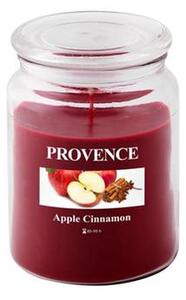 Provence Vonná sviečka v skle PROVENCE 95 hodín jablko a škorica
