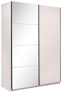 SKRIŇA S POSUVNÝMI DVERAMI, kašmírová, 150/210/62 cm MID.YOU - Skrine, Online Only