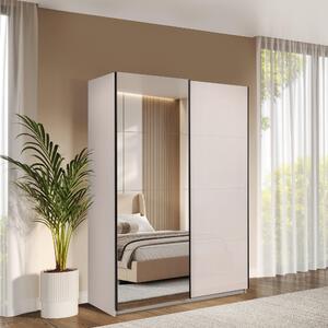 SKRIŇA S POSUVNÝMI DVERAMI, kašmírová, 150/210/62 cm P & B - Skrine, Online Only