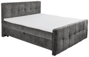AMERICKÁ POSTEĽ, 160/200 cm, antracitová MID.YOU - Online Only spálne, Online Only