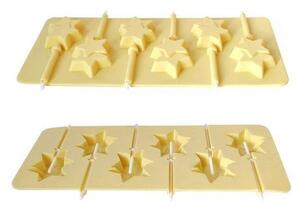 TORO Forma na lízanky so slamkou, hviezdy