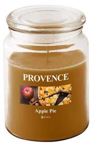 Provence Vonná sviečka v skle PROVENCE 95 hodín jablečný závin